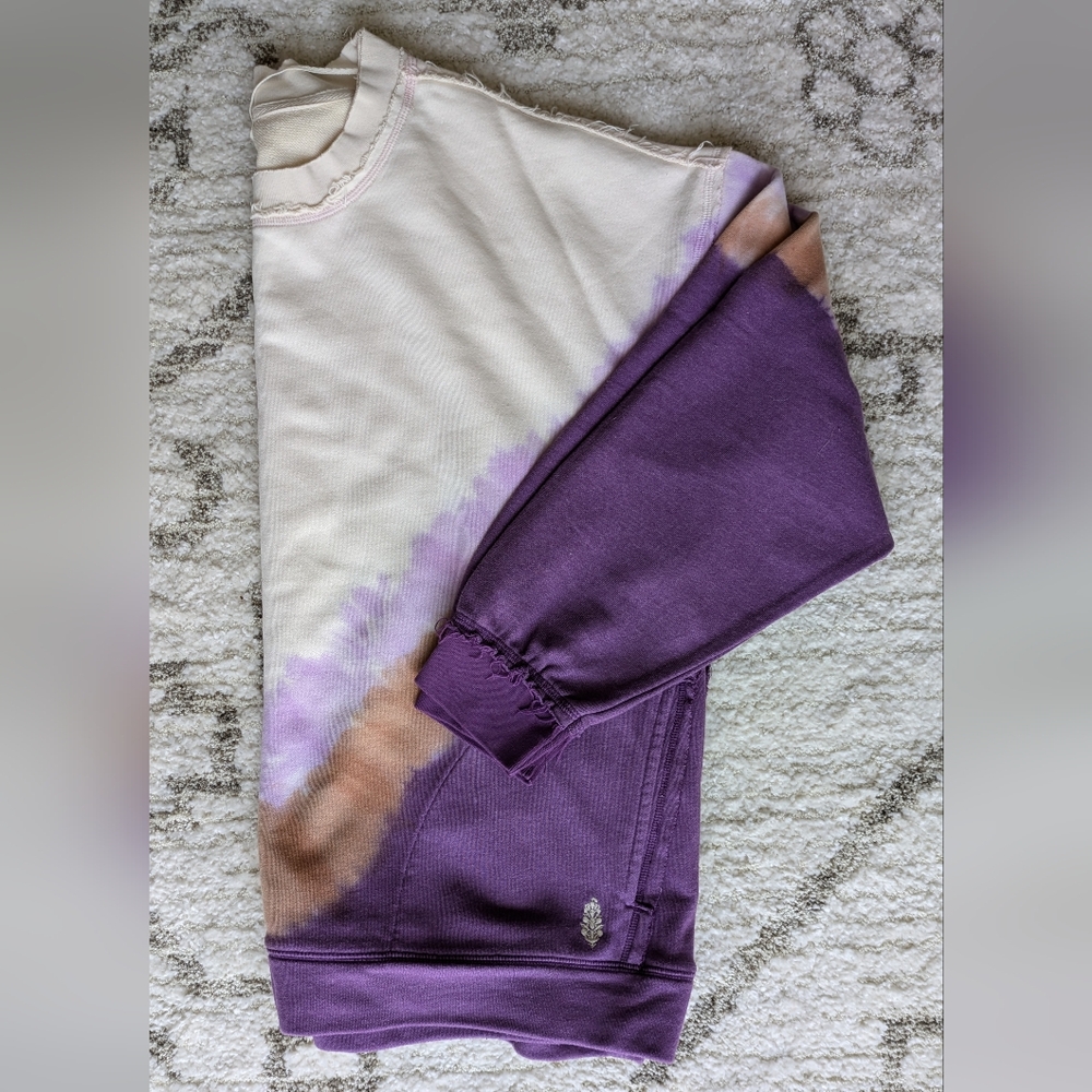 Free People Ombre Metti Crew Neck Sweater - Picture 9 of 11